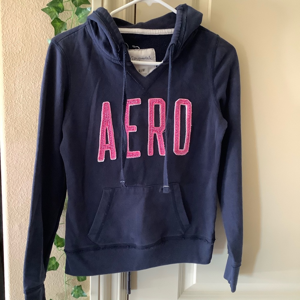 Distressed hoodie